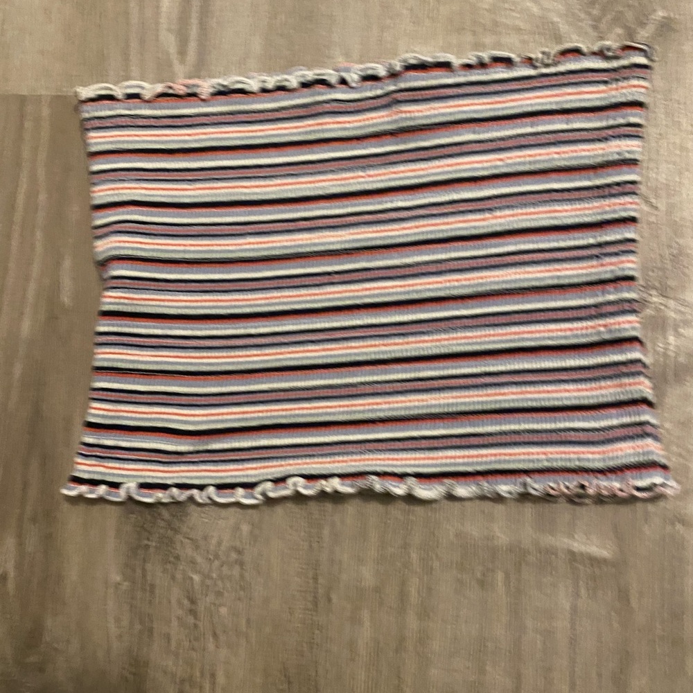 Hollister striped tube top